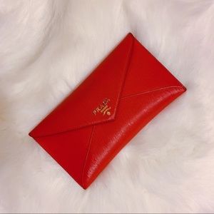 Prada Vitello Move Envelope Wallet